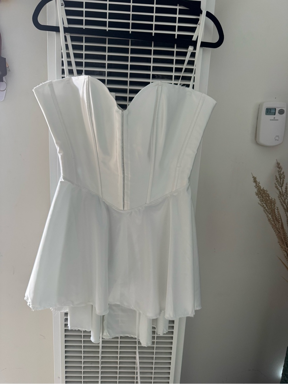 SKIMS - NWT White Corset Skater Dress - Brand